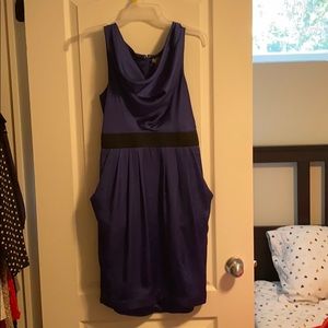 Navy blue dress